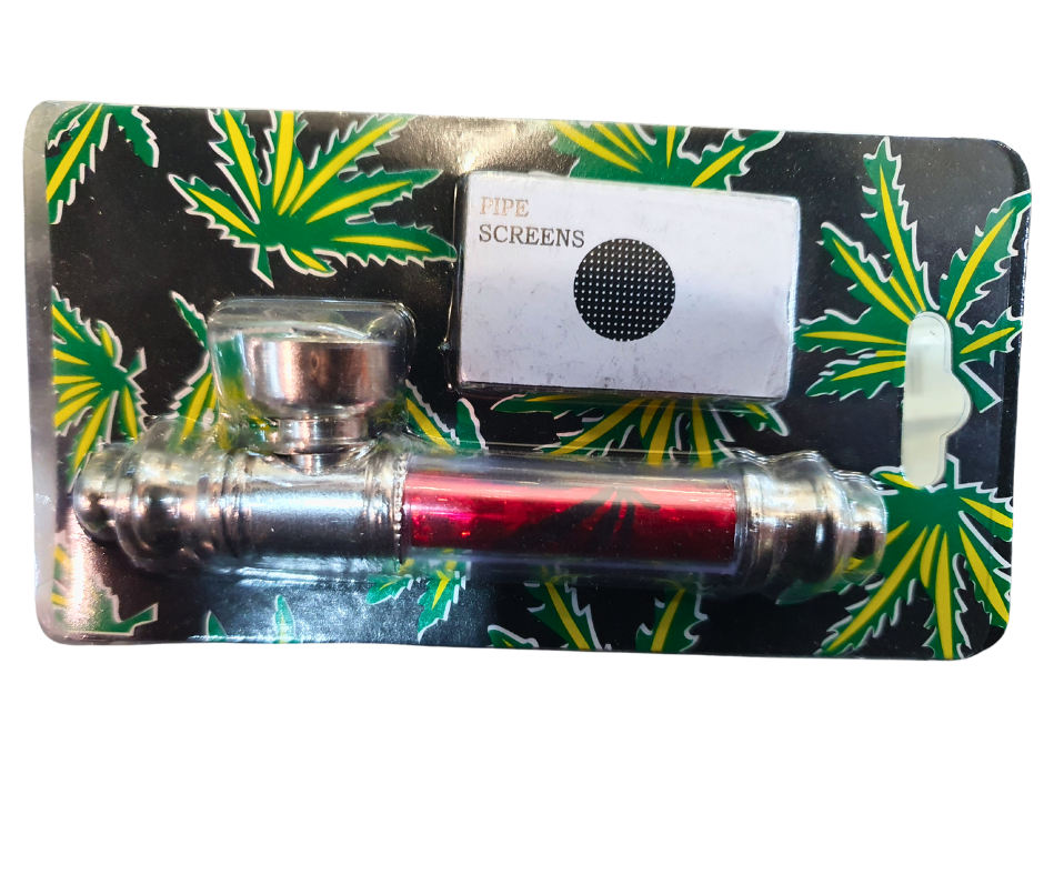 Rasta Pipe - Red