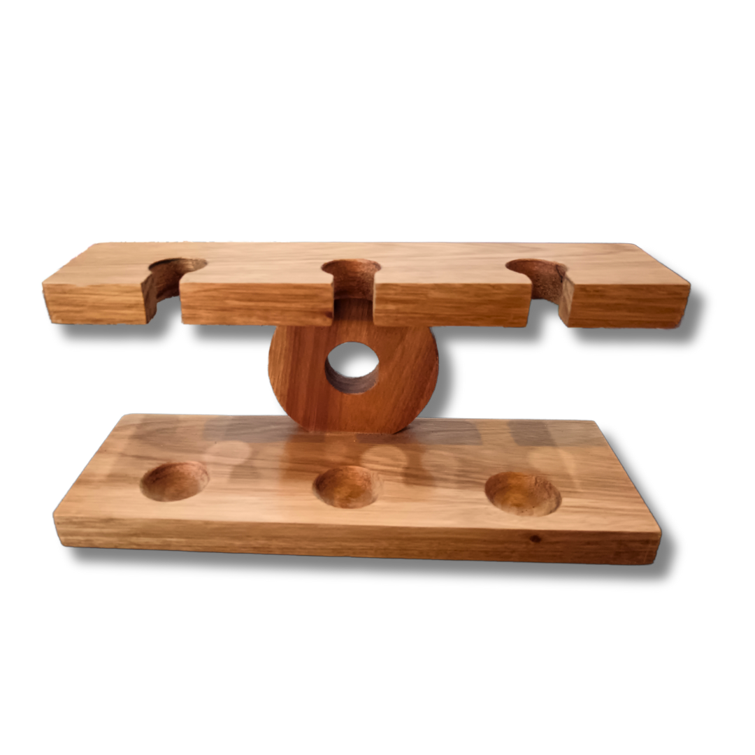 3 Pipe stand Wood