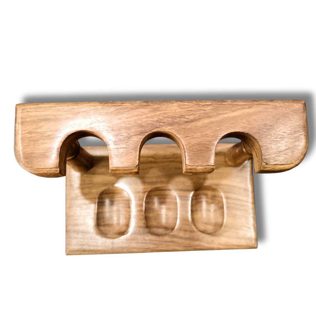 Pipe Stand Wood 3 SP-81