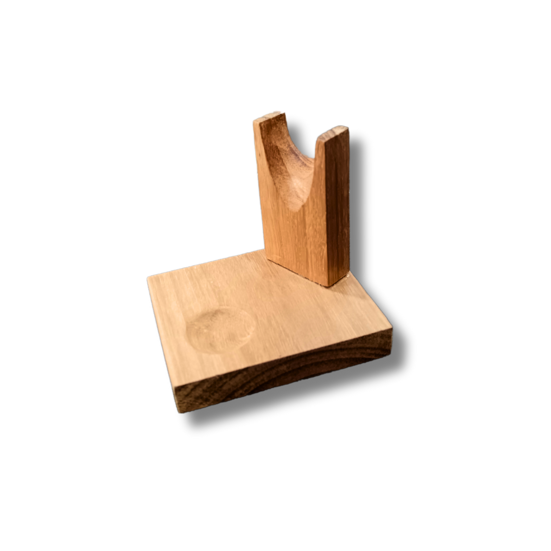 Single Pipe Stand Wood