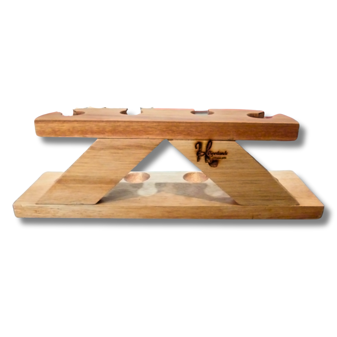 4 Pipe stand Wood