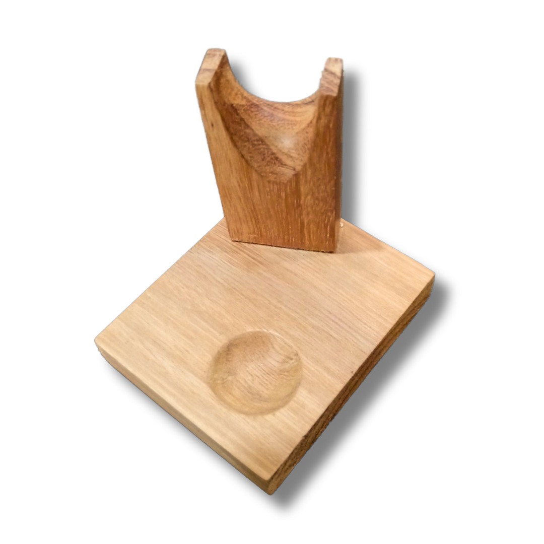 Single Pipe Stand Wood