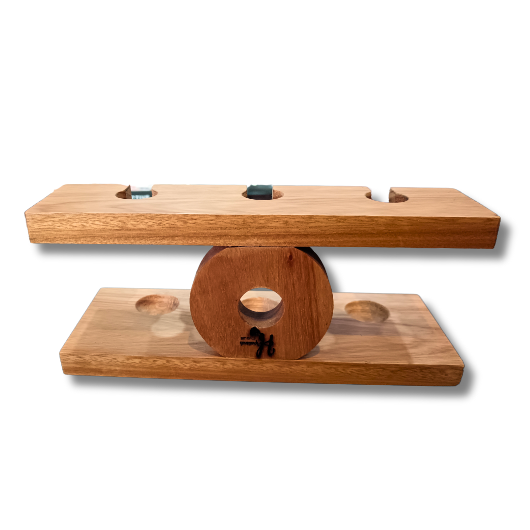 3 Pipe stand Wood