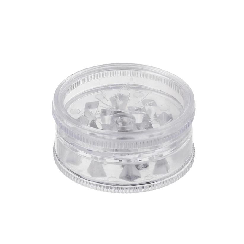 2pc Clear Plastic Grinder