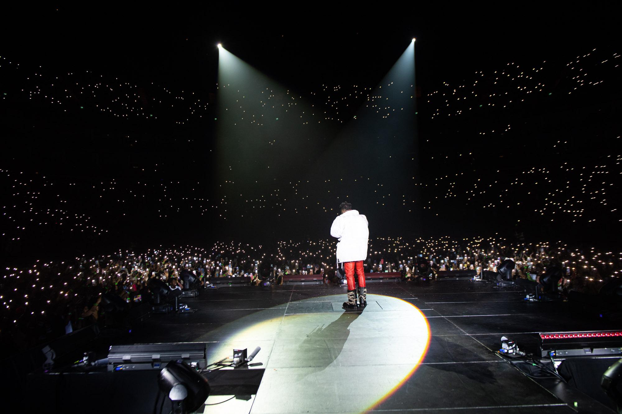 Burna Boy shuts down the O2 Arena UK