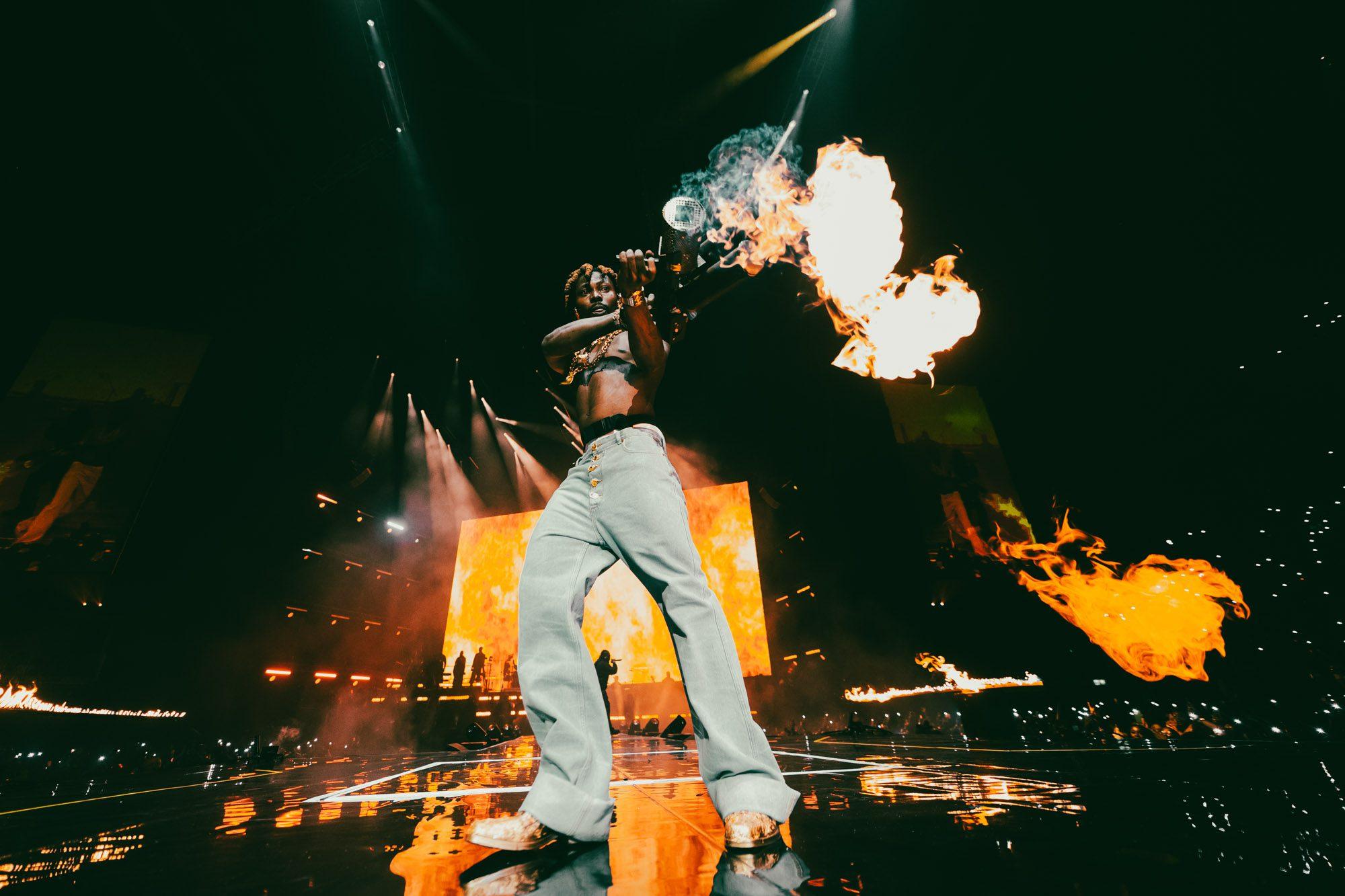 Asake's Epic O2 Arena Concert