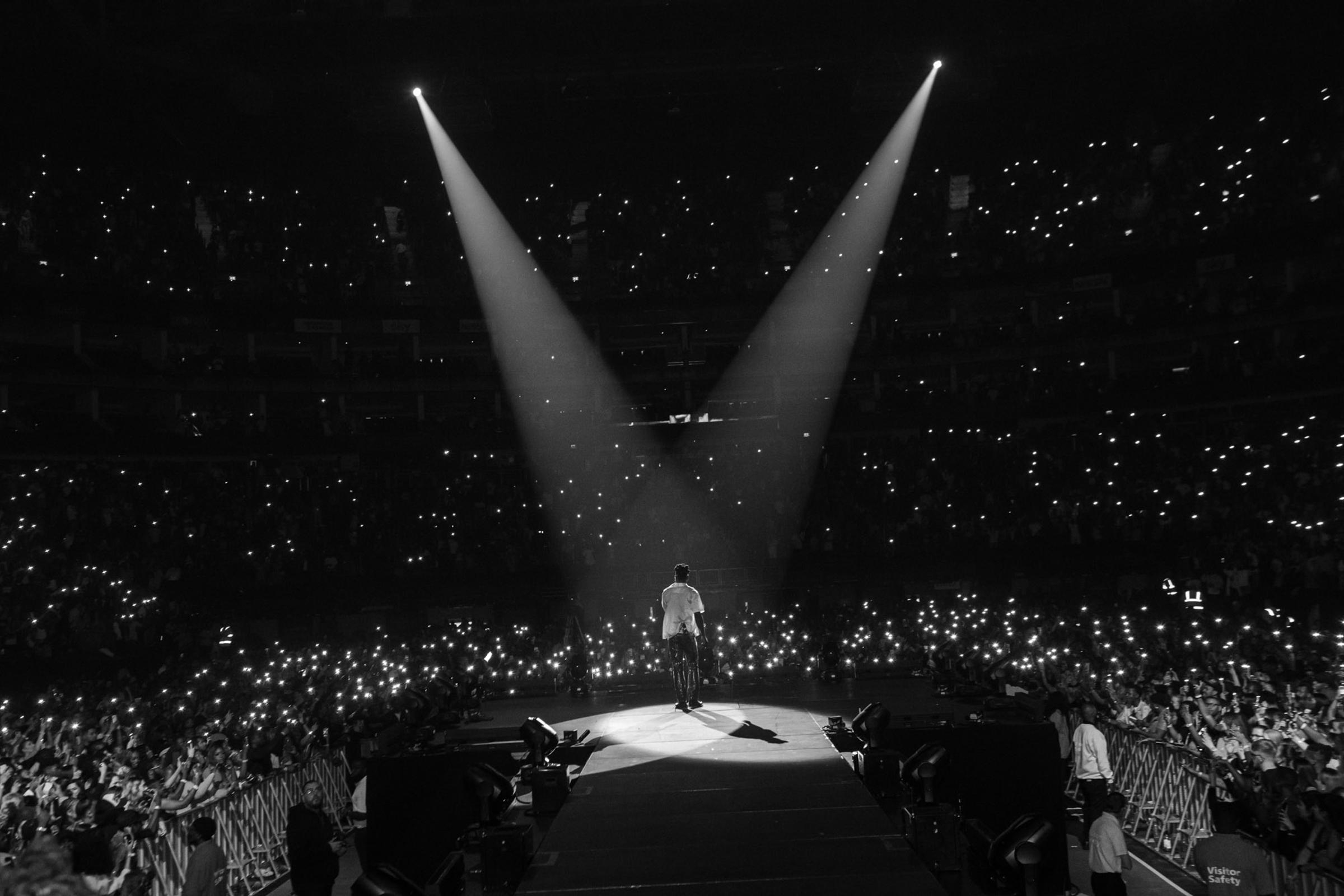 London, UK. 27th August 2021. Burna Boy performing Live at 02 Arena. Photographed by Michael Tubes