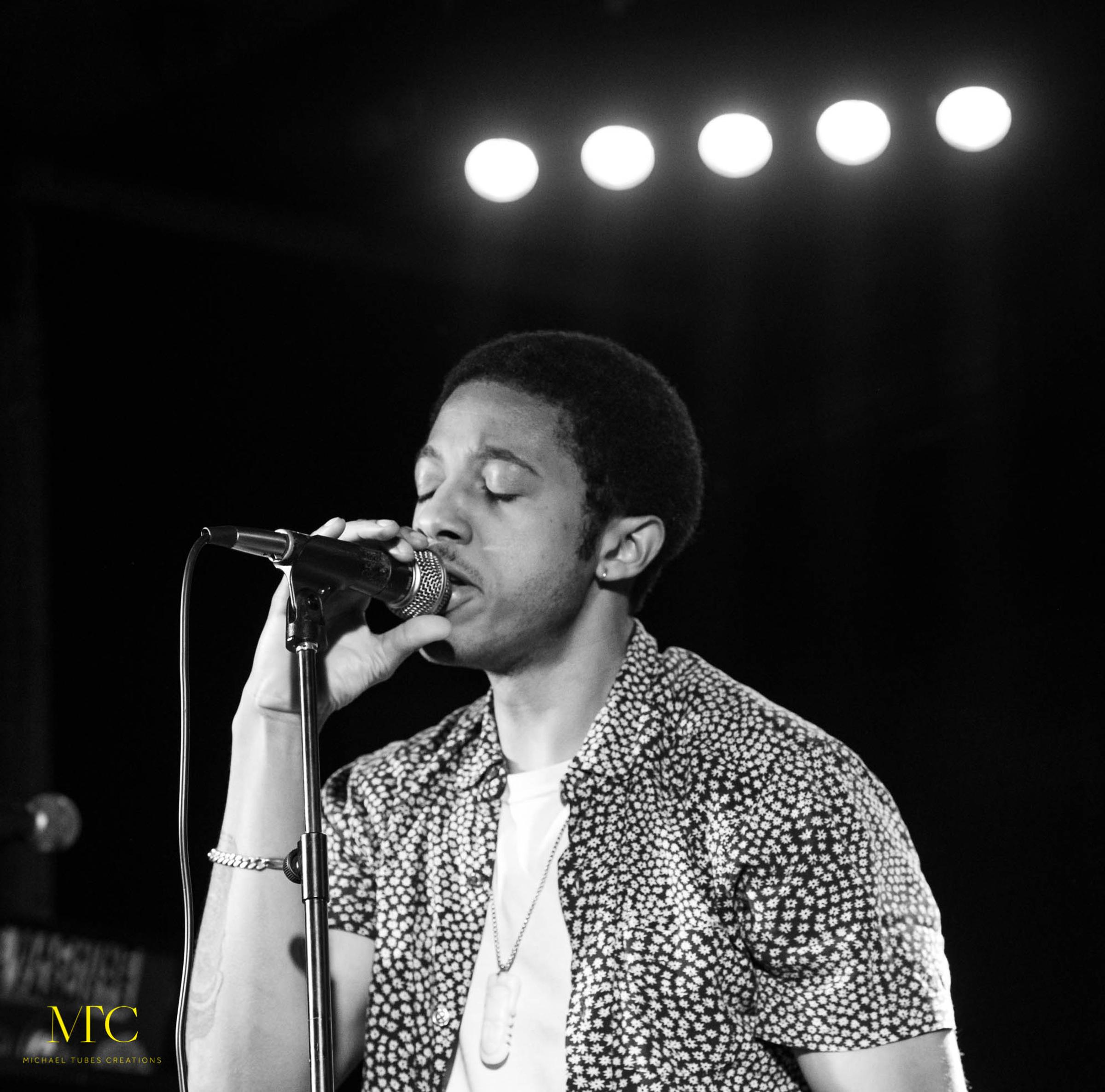 London, United Kingdom. 22nd November 2019. Baba Ali performing live during Emanuel Jal concert at Camden Assembly. Photographed by Michael Tubes