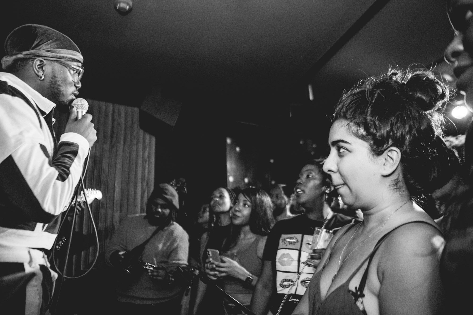 London, UK. 10th October 2021. Sauti Sol performing live Laylow. Photographed by Michael Tubes