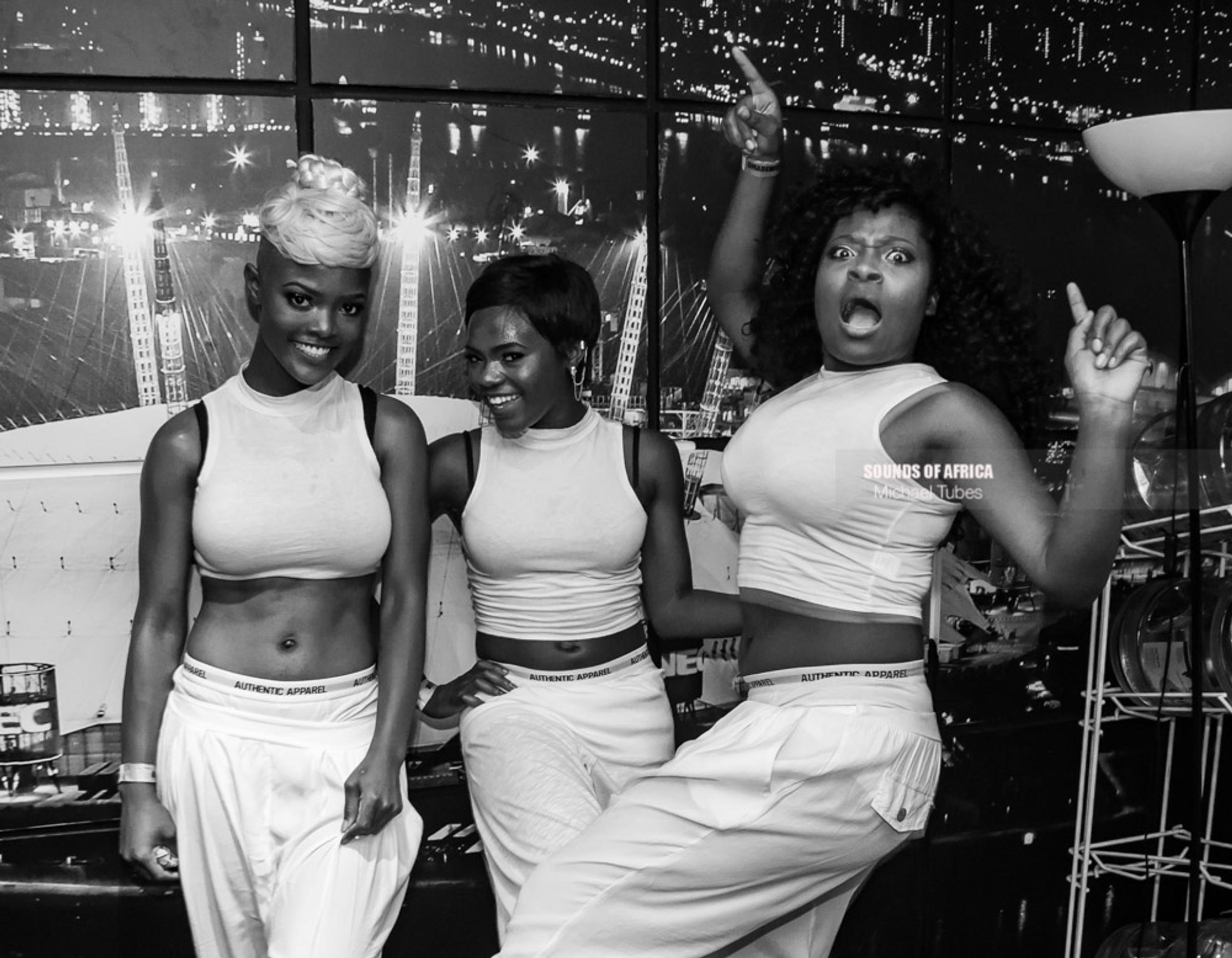 London, United Kingdom. 15 September 2013. D3 Dancers at the back stage of Davido UK Tour. Photographed by Michael Tubes.