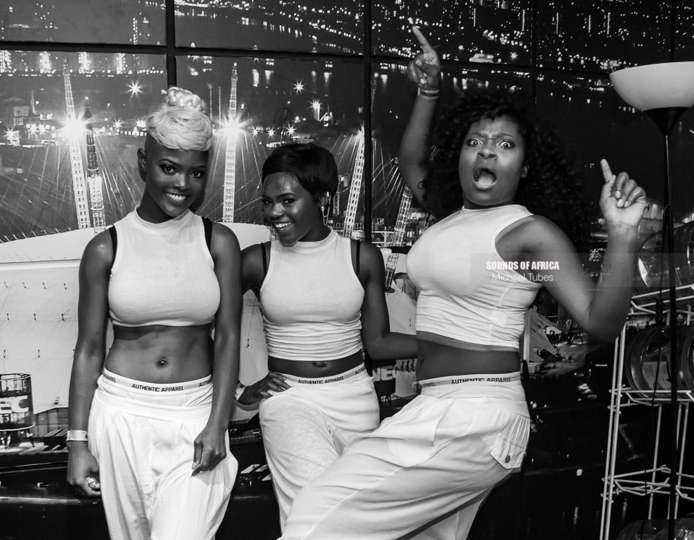 London, United Kingdom. 15 September 2013. D3 Dancers at the back stage of Davido UK Tour. Photographed by Michael Tubes.