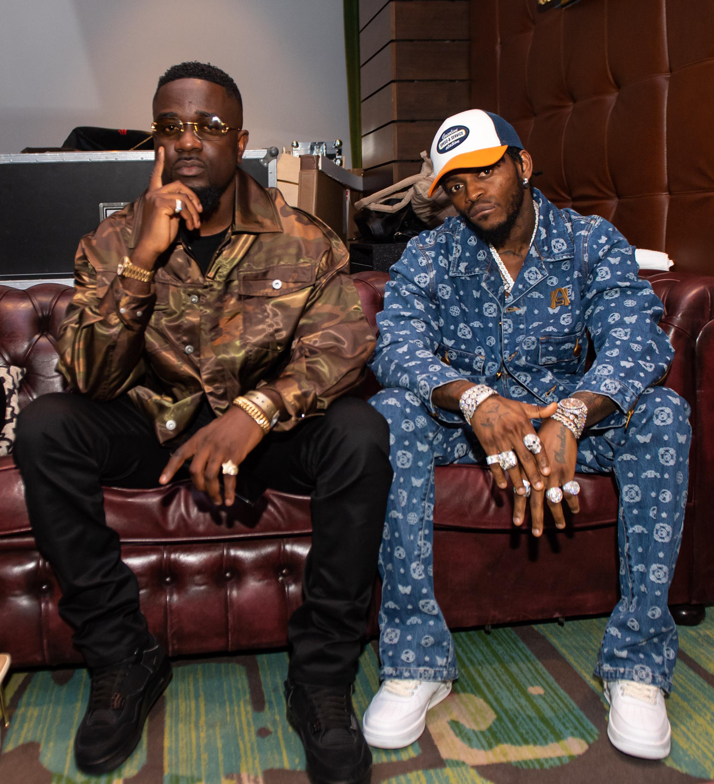 London, UK. 19th April 2022. Diamond Platnumz FOA Album Listening Party UK at Modrian Shoreditch. Photographed by Michael Tubes