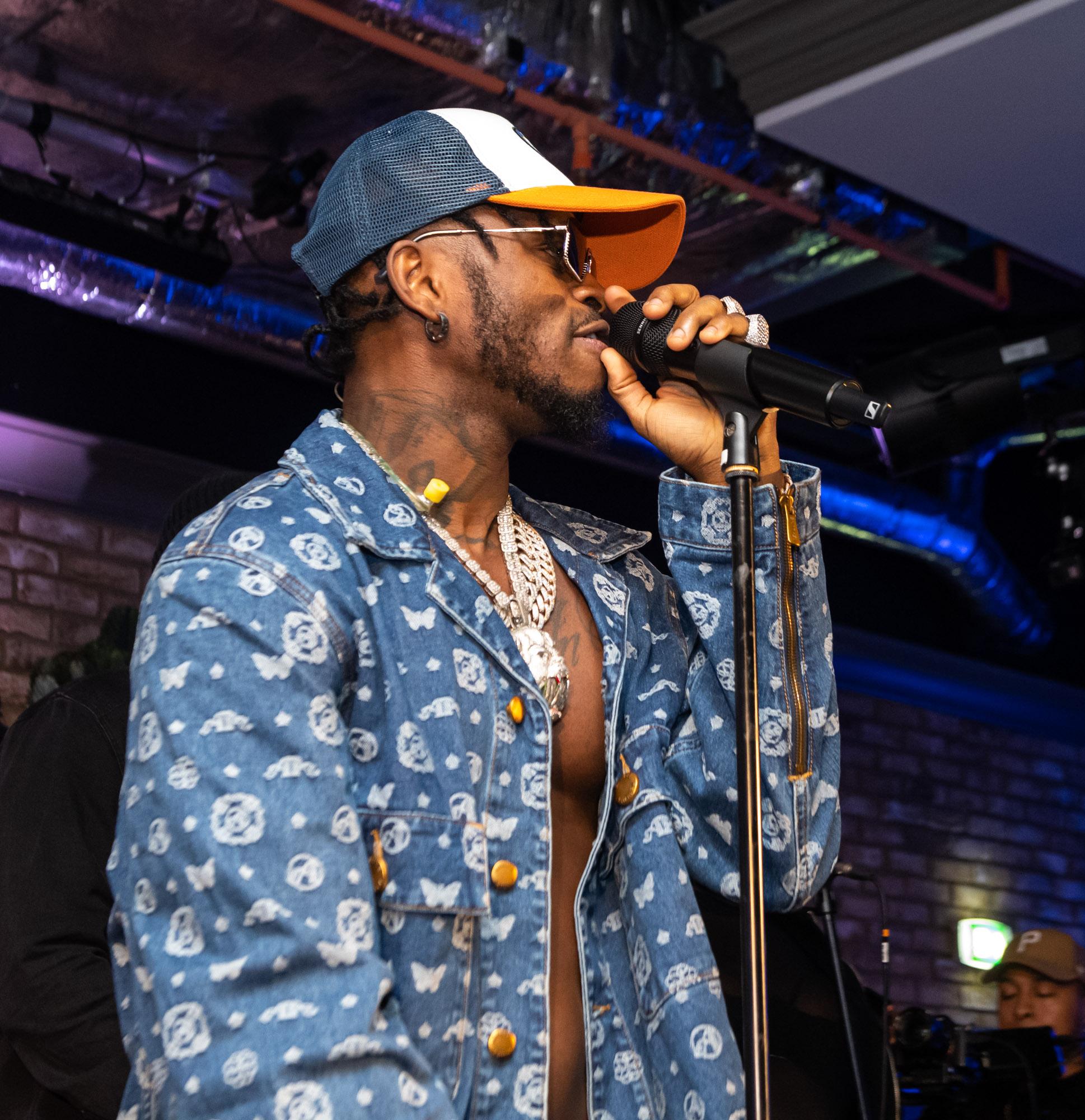 London, UK. 19th April 2022. Diamond Platnumz FOA Album Listening Party UK at Modrian Shoreditch. Photographed by Michael Tubes