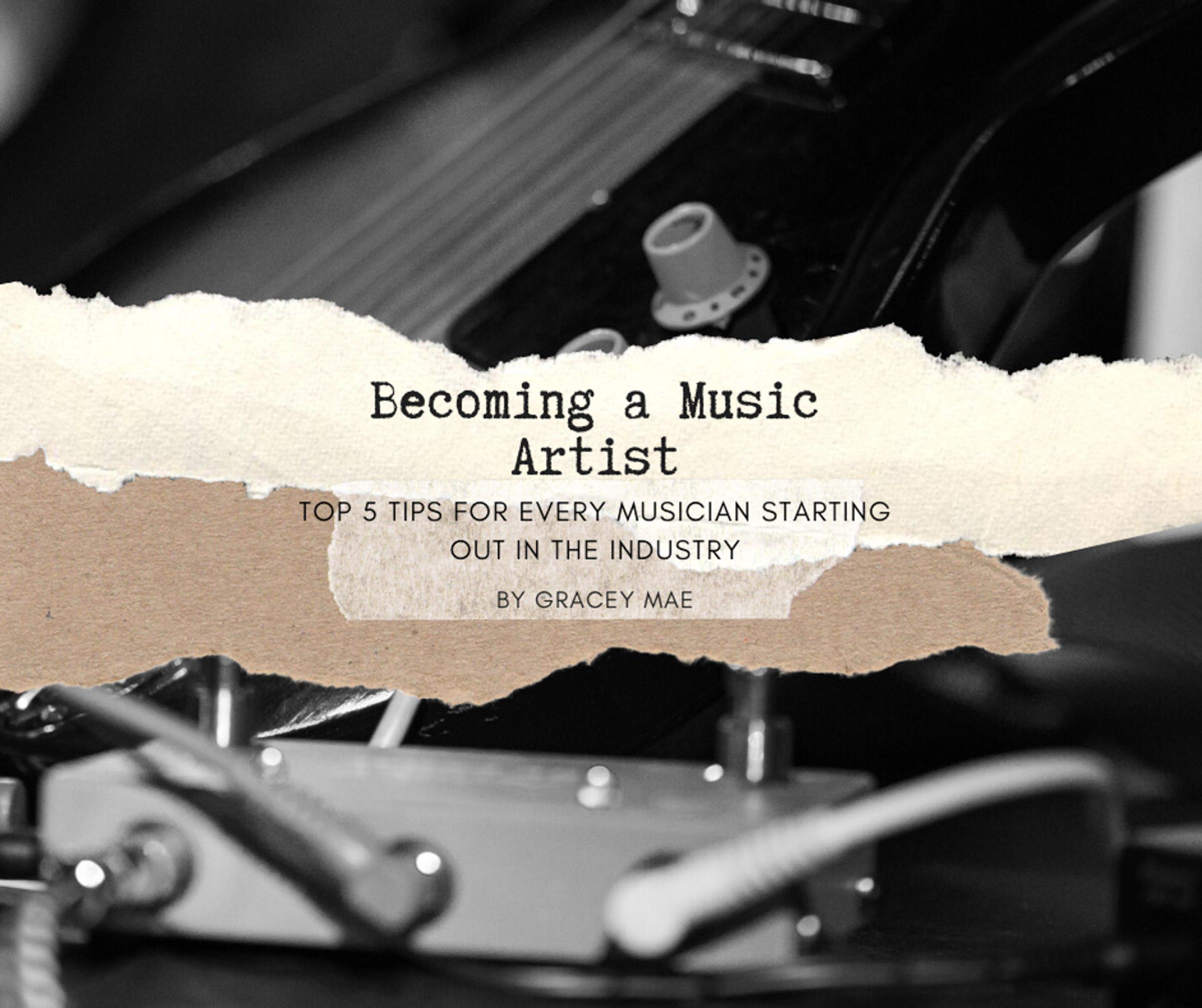 Becoming a music artist