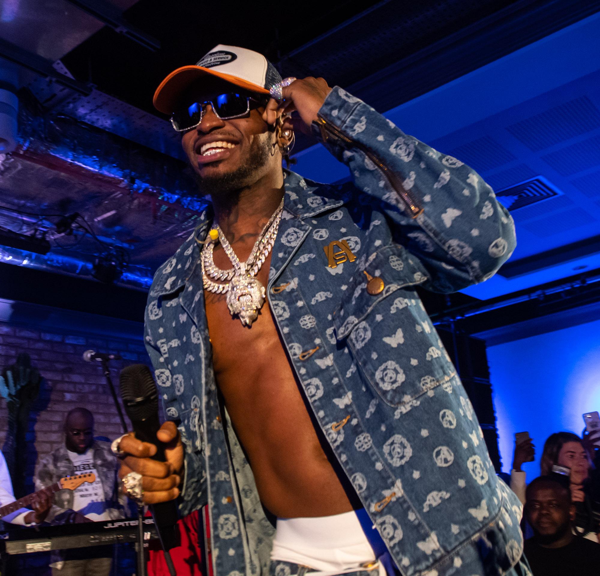 London, UK. 19th April 2022. Diamond Platnumz FOA Album Listening Party UK at Modrian Shoreditch. Photographed by Michael Tubes