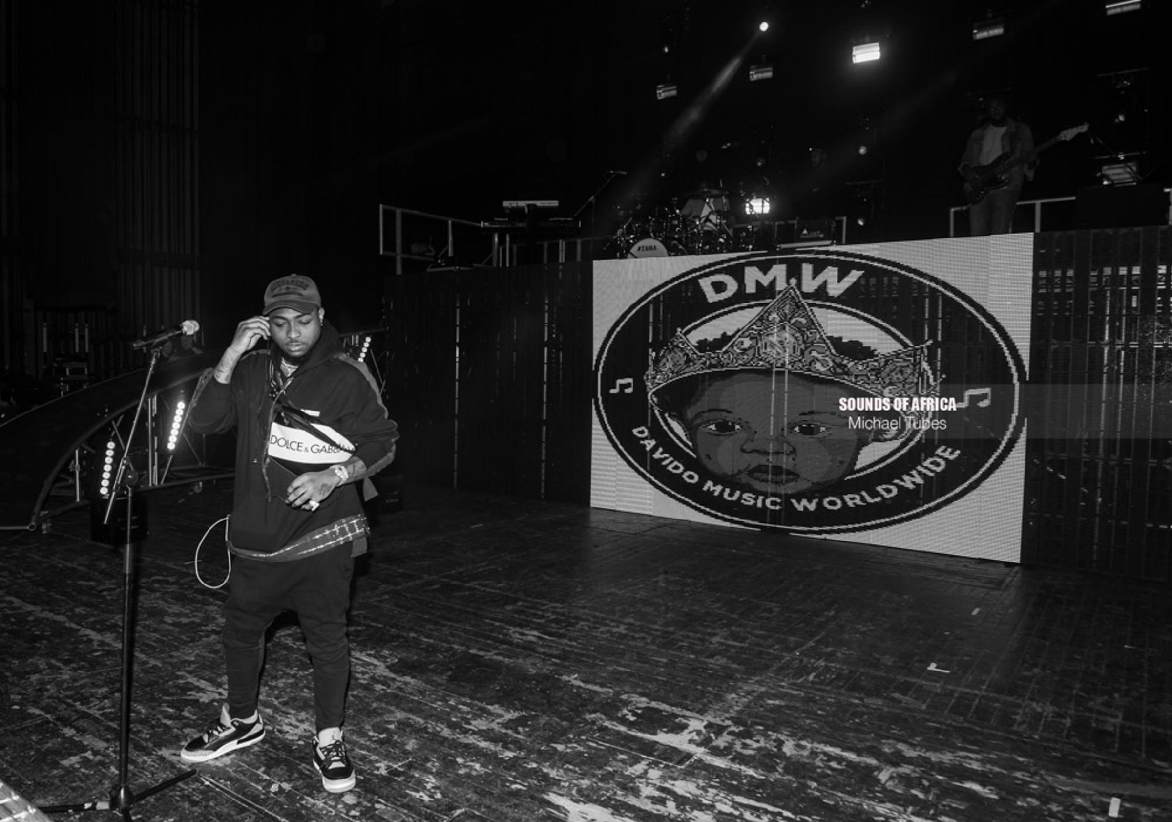 London, UK. 18th February, 2018. Davido’s rehearsal before his London Main Show at the 02 Academy Brixton.Photographed Michael Tubes.