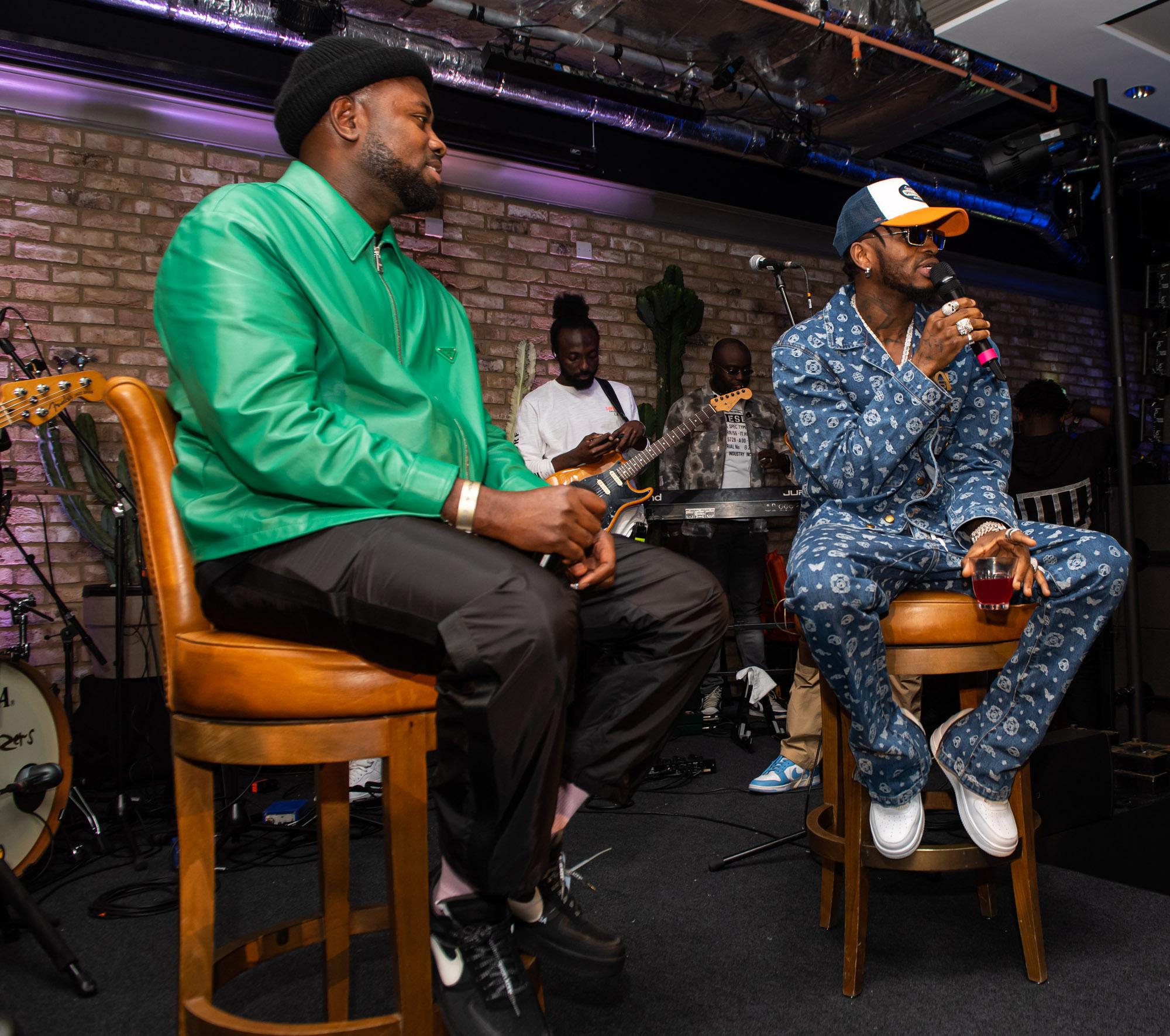 London, UK. 19th April 2022. Diamond Platnumz FOA Album Listening Party UK at Modrian Shoreditch. Photographed by Michael Tubes