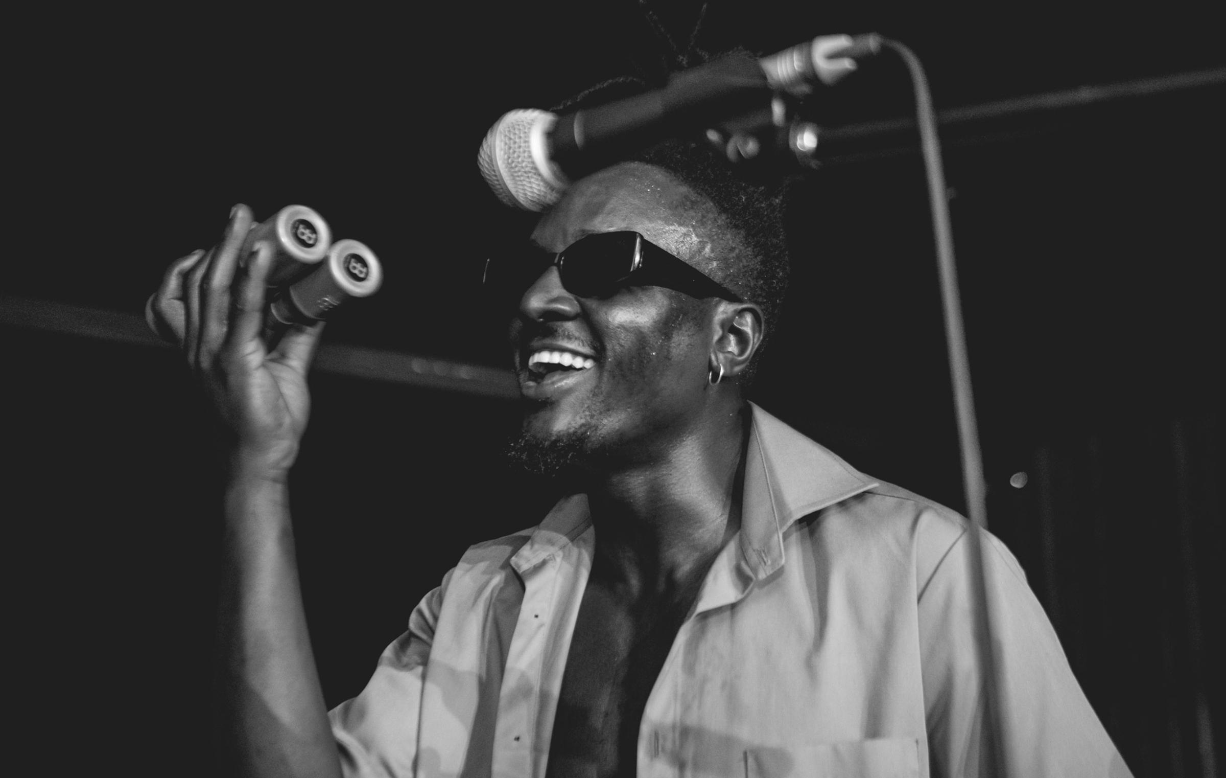 London, UK. 10th October 2021. Sauti Sol performing live Laylow. Photographed by Michael Tubes