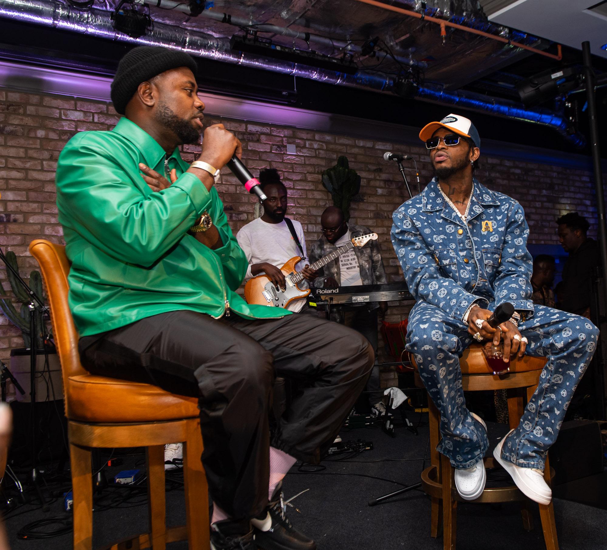 London, UK. 19th April 2022. Diamond Platnumz FOA Album Listening Party UK at Modrian Shoreditch. Photographed by Michael Tubes