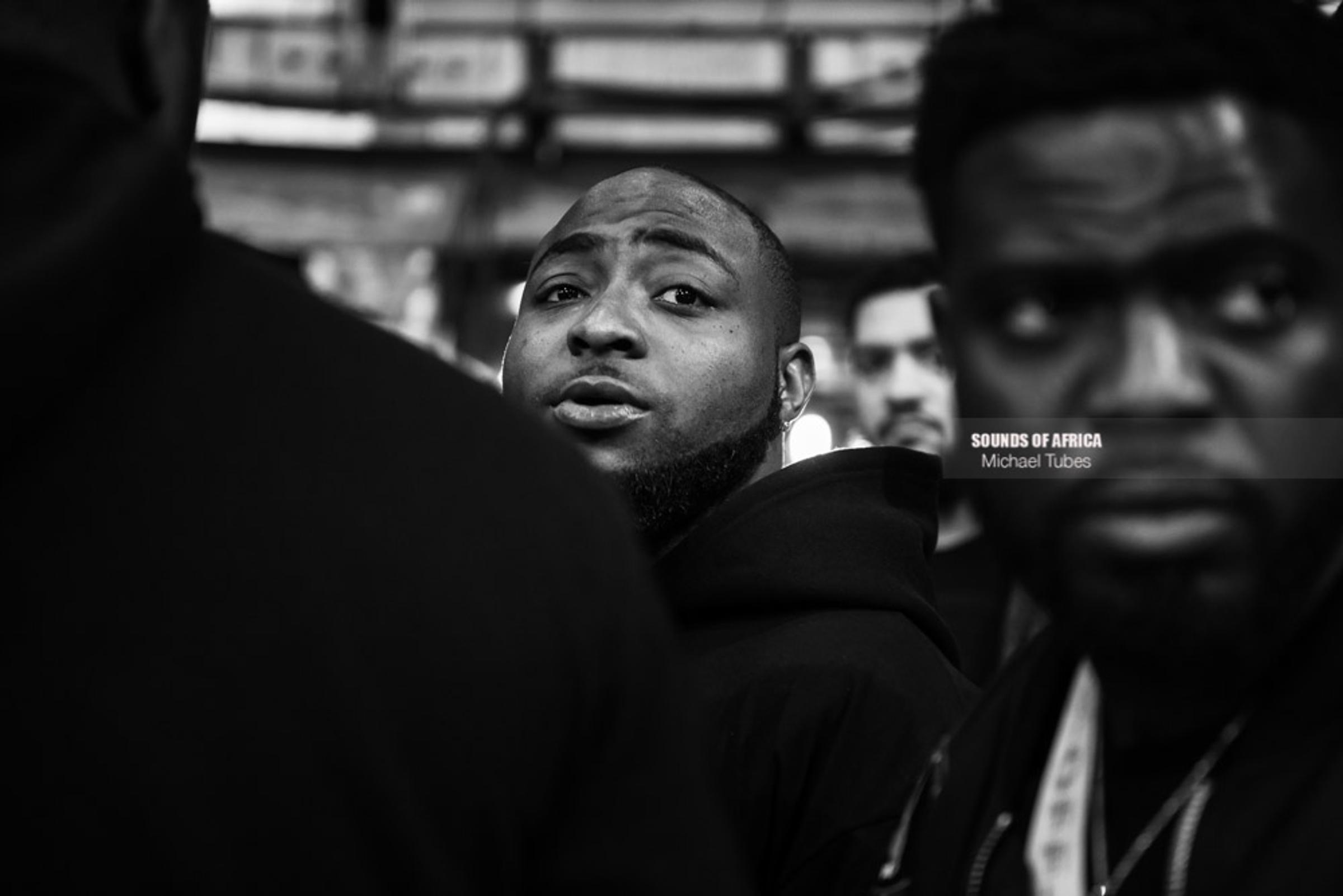 London, UK. 27th January, 2019. One of Davido in the arena before his live performance at The 02 Arena. Photographed Michael Tubes.