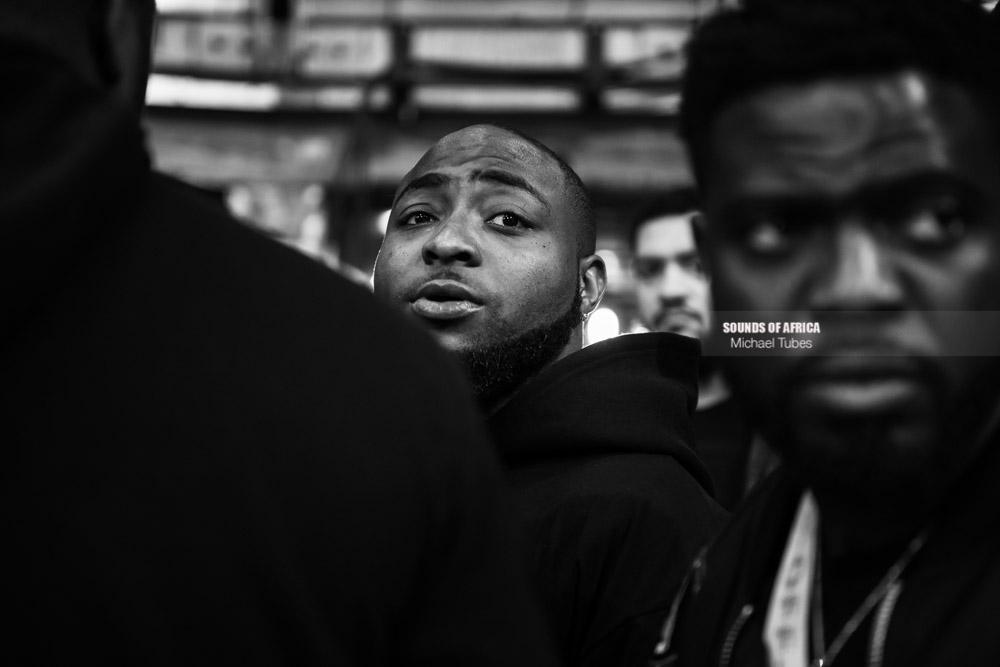 London, UK. 27th January, 2019. One of Davido in the arena before his live performance at The 02 Arena. Photographed Michael Tubes.