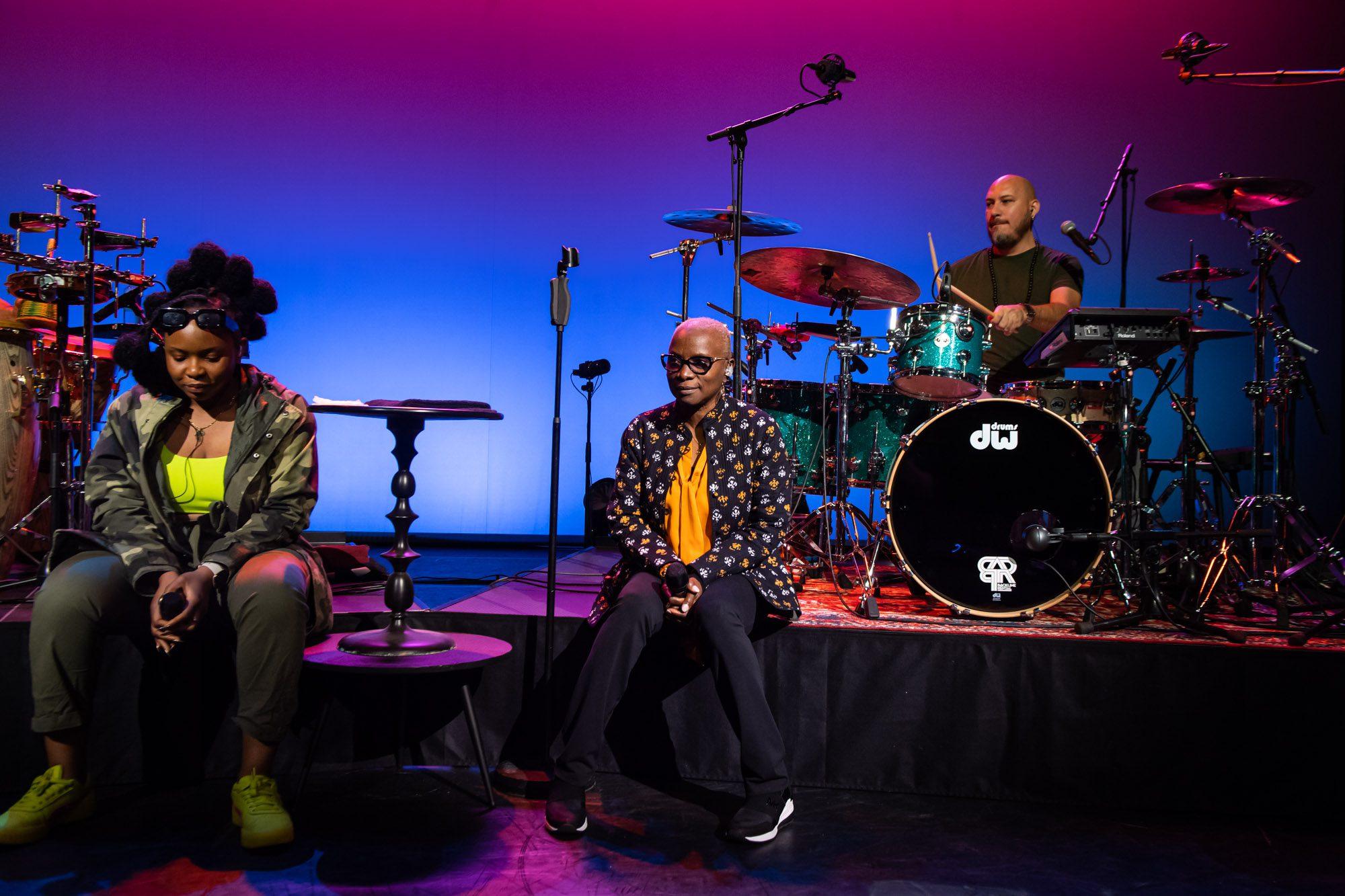 Amsterdam, Holland. 4th June 2022. Sound Check: Angelique Kidjo & Yemi Alade at Holland Festival. Photographed by Michael Tubes