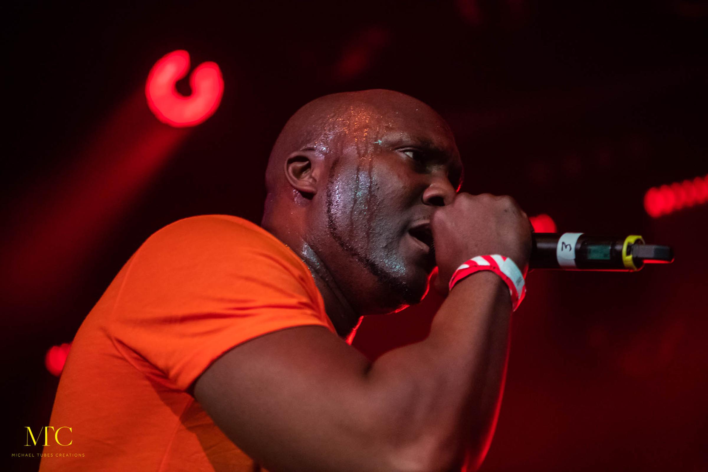 London, United Kingdom. 18th November 2019. Shope Olajide hosting Mayrokun’s first UK solo concert at Indigo at The O2. Photographed by Michael Tubes