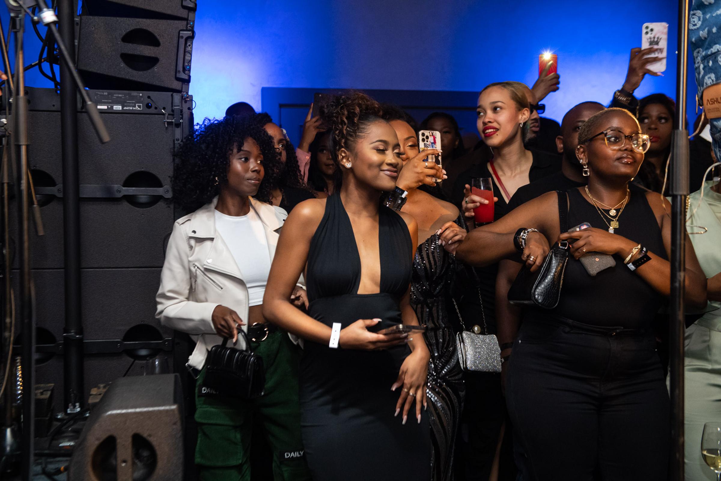 London, UK. 19th April 2022. Diamond Platnumz FOA Album Listening Party UK at Modrian Shoreditch. Photographed by Michael Tubes