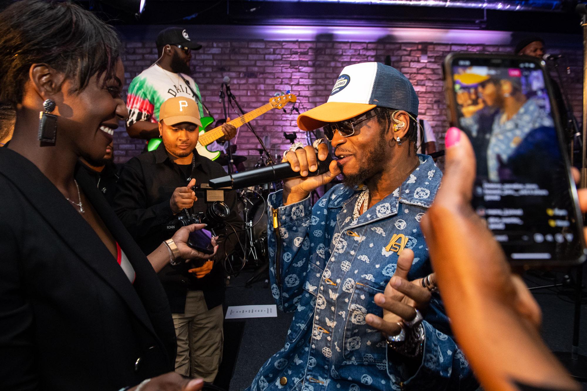 London, UK. 19th April 2022. Diamond Platnumz FOA Album Listening Party UK at Modrian Shoreditch. Photographed by Michael Tubes