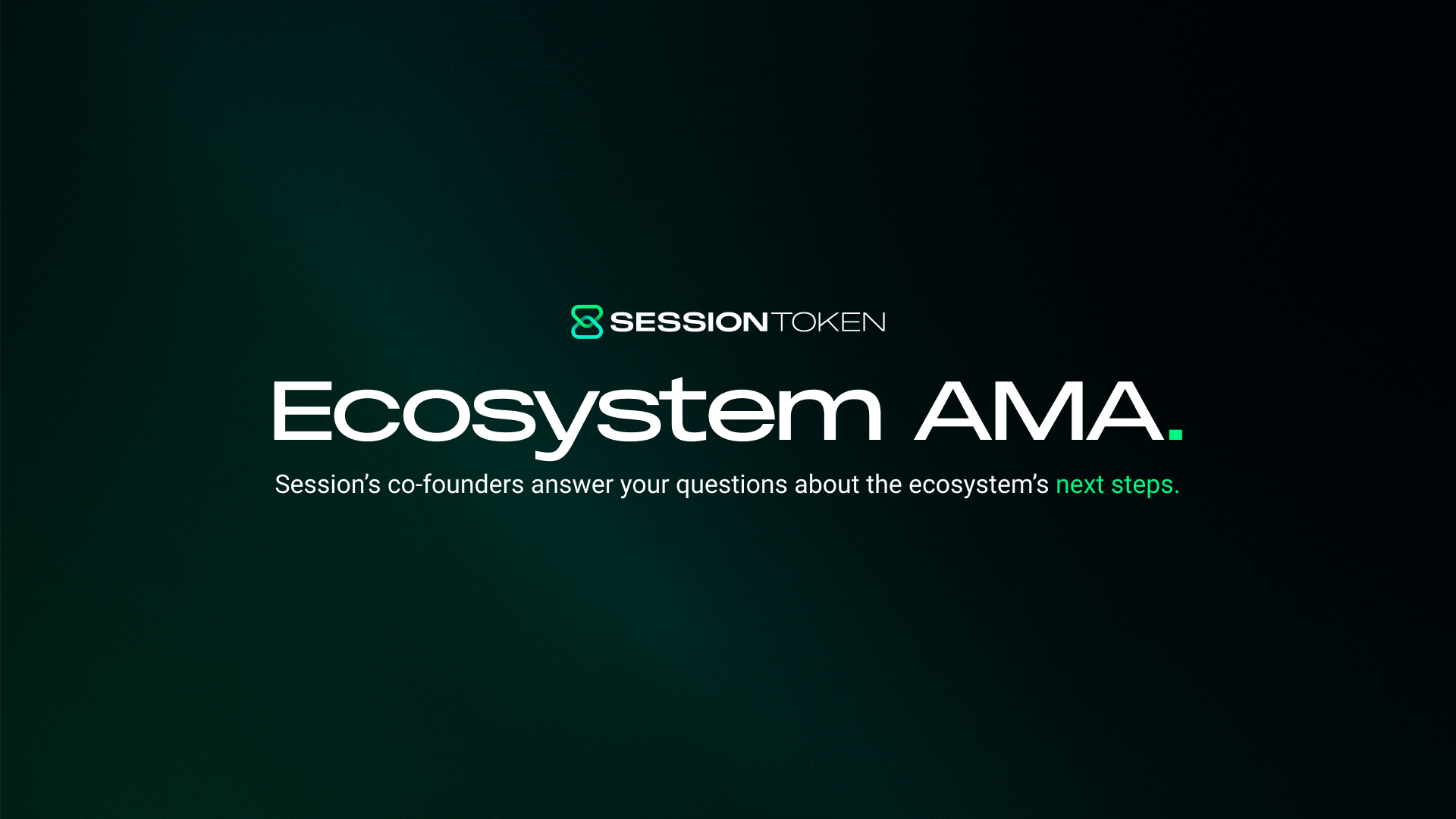 Session Ecosystem AMA: Video and Transcript - Session Token
