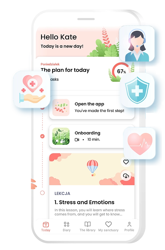 Living Well mobile app