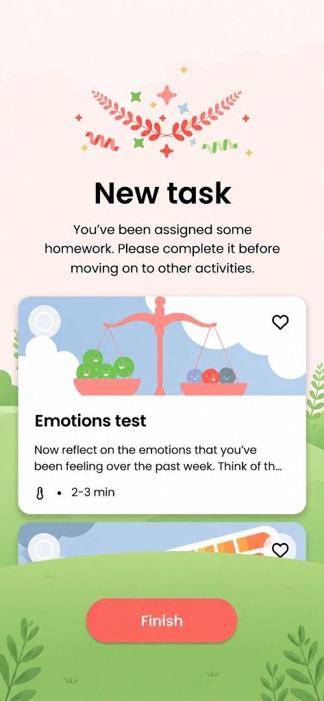 Comprehensive toolbox — Emotions test module