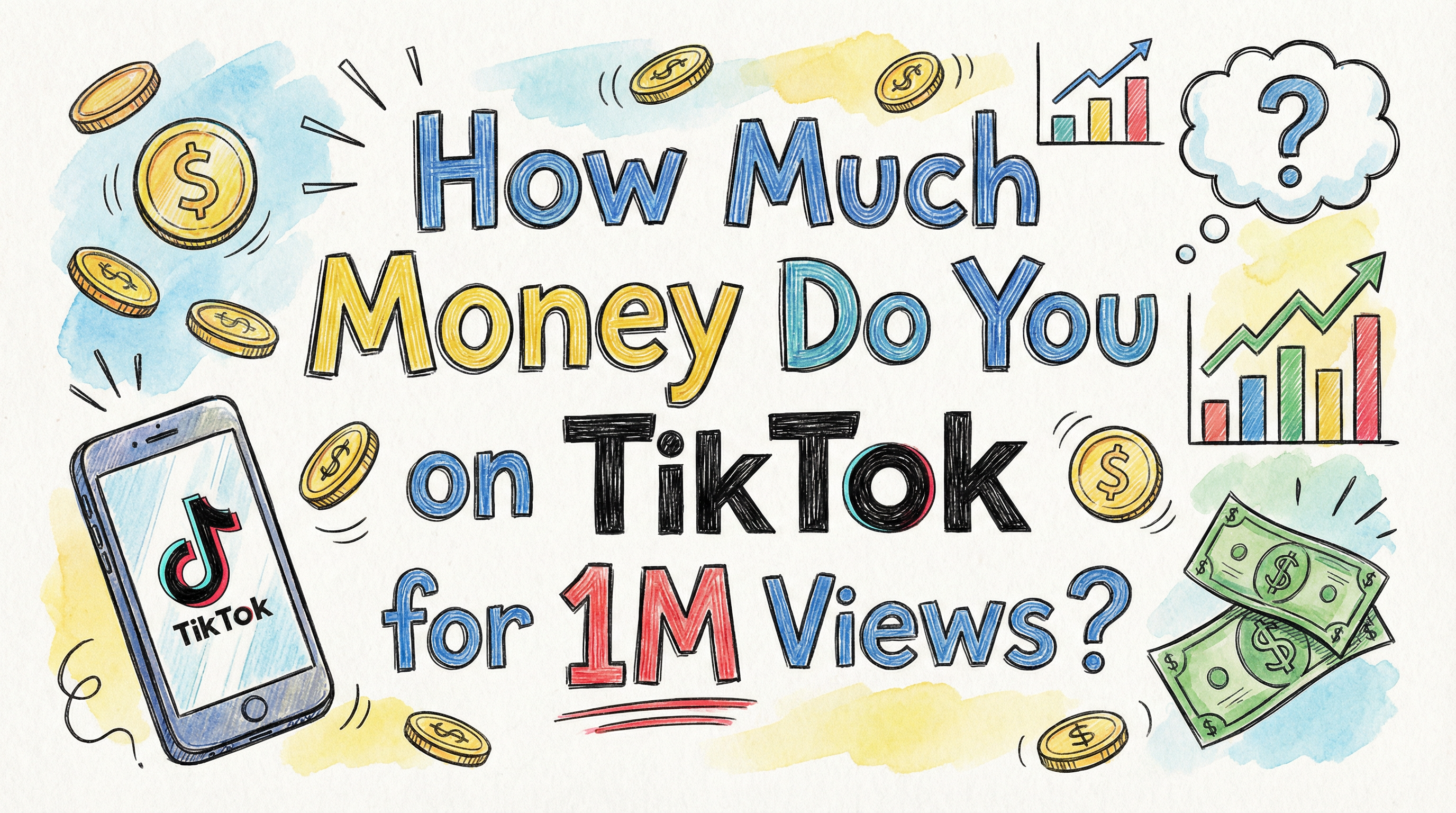 How Much Money Is 1m Views On Tiktok