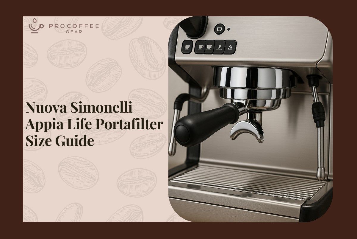 Nuova Simonelli Appia Life Portafilter Size Guide | Pro Coffee Gear