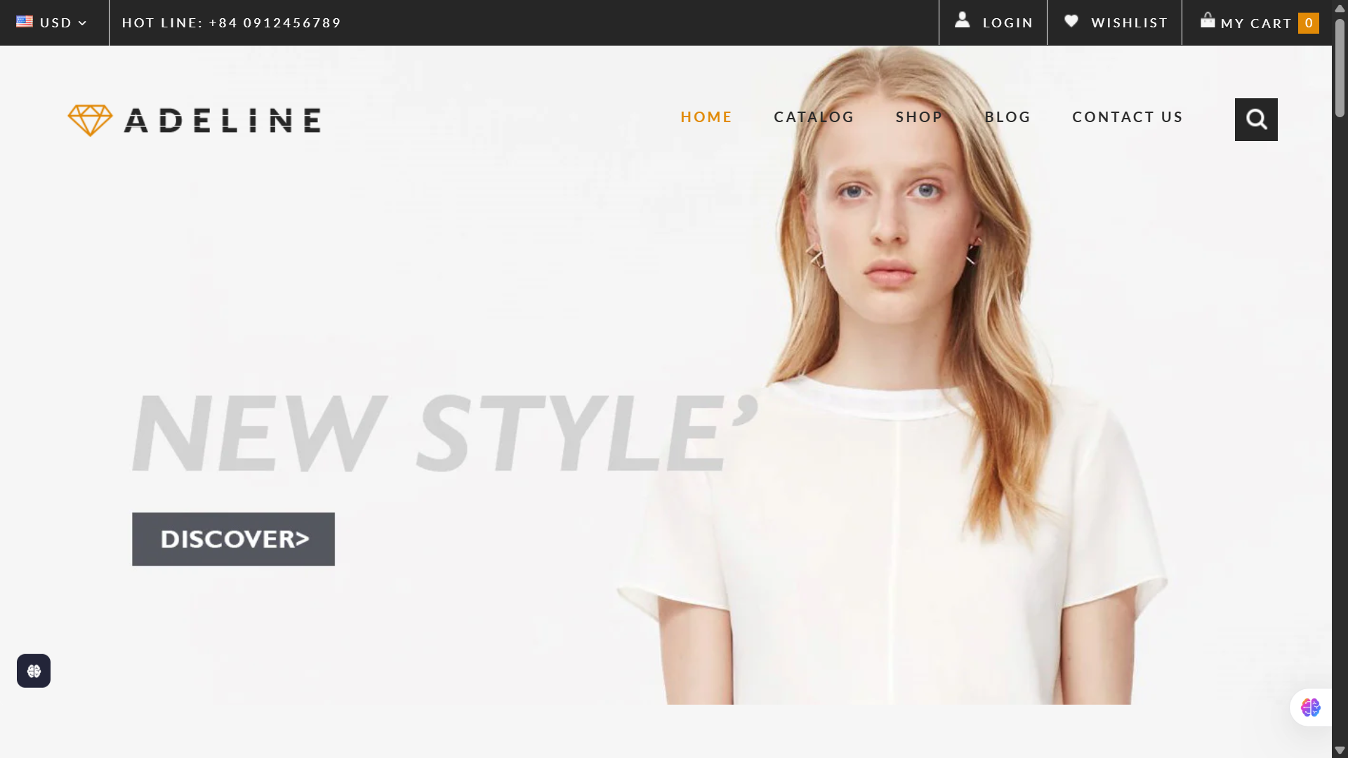 Adeline Shopify Theme – Free Download (High-Speed E-Commerce Solution)