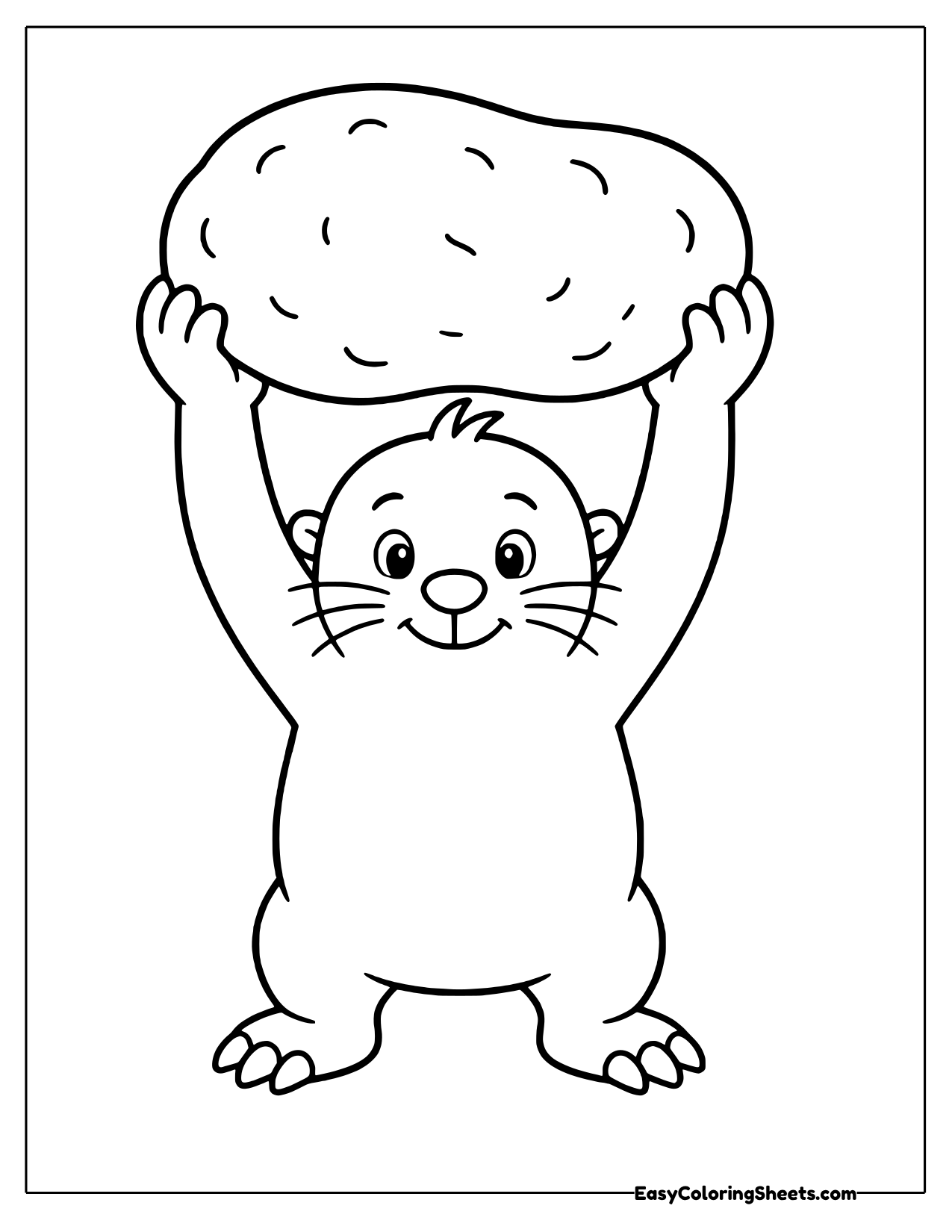 16 Potato Coloring Pages (Free PDF Printables) | Easy Coloring Sheets