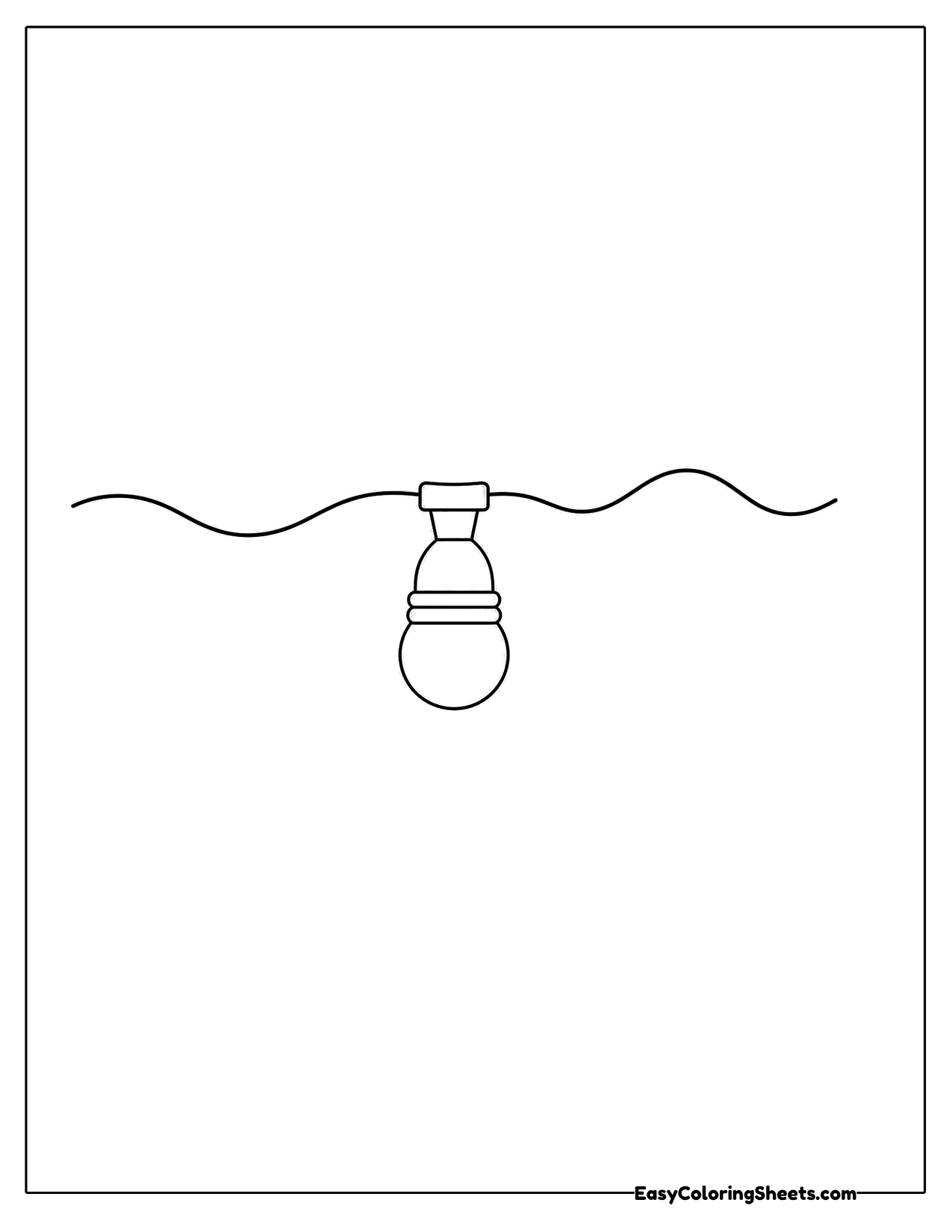 16 Christmas Lights Templates and Templates (Free PDF Printables ...