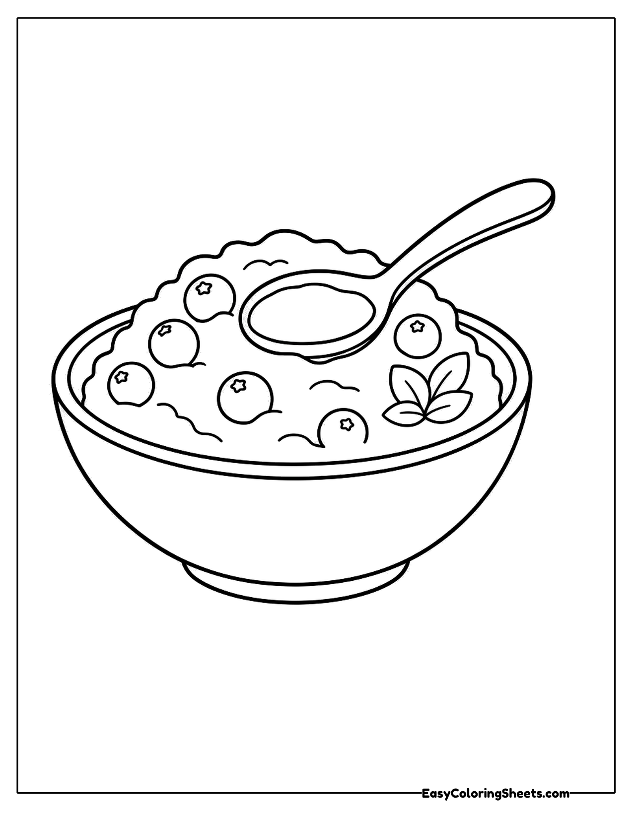 Bowl of cranberry sauce with whole berries and a spoon