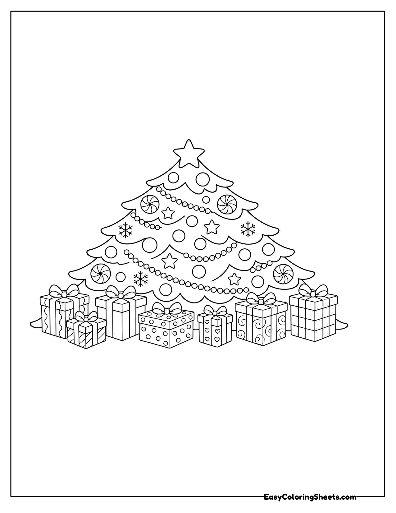 16 Christmas Tree Templates and Templates (Free PDF Printables) | Easy ...