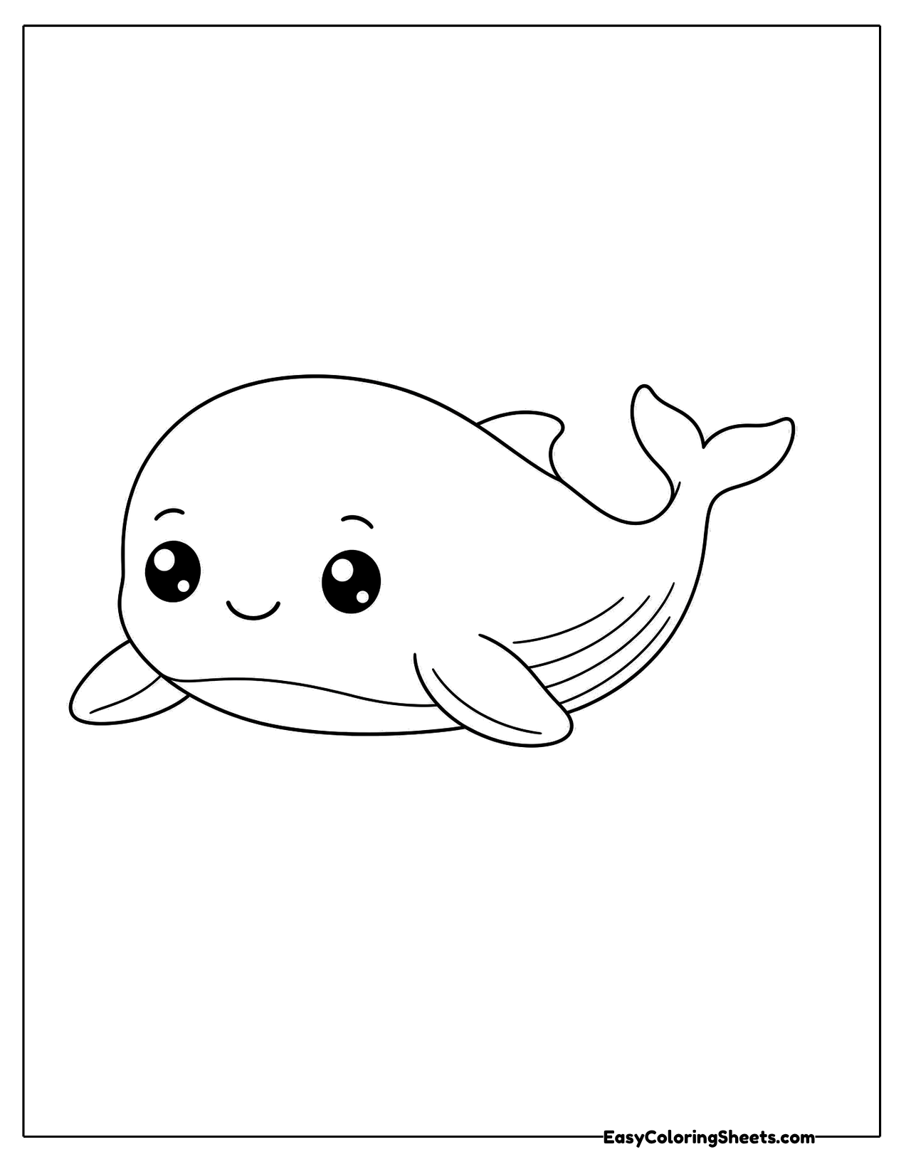 Resting whale