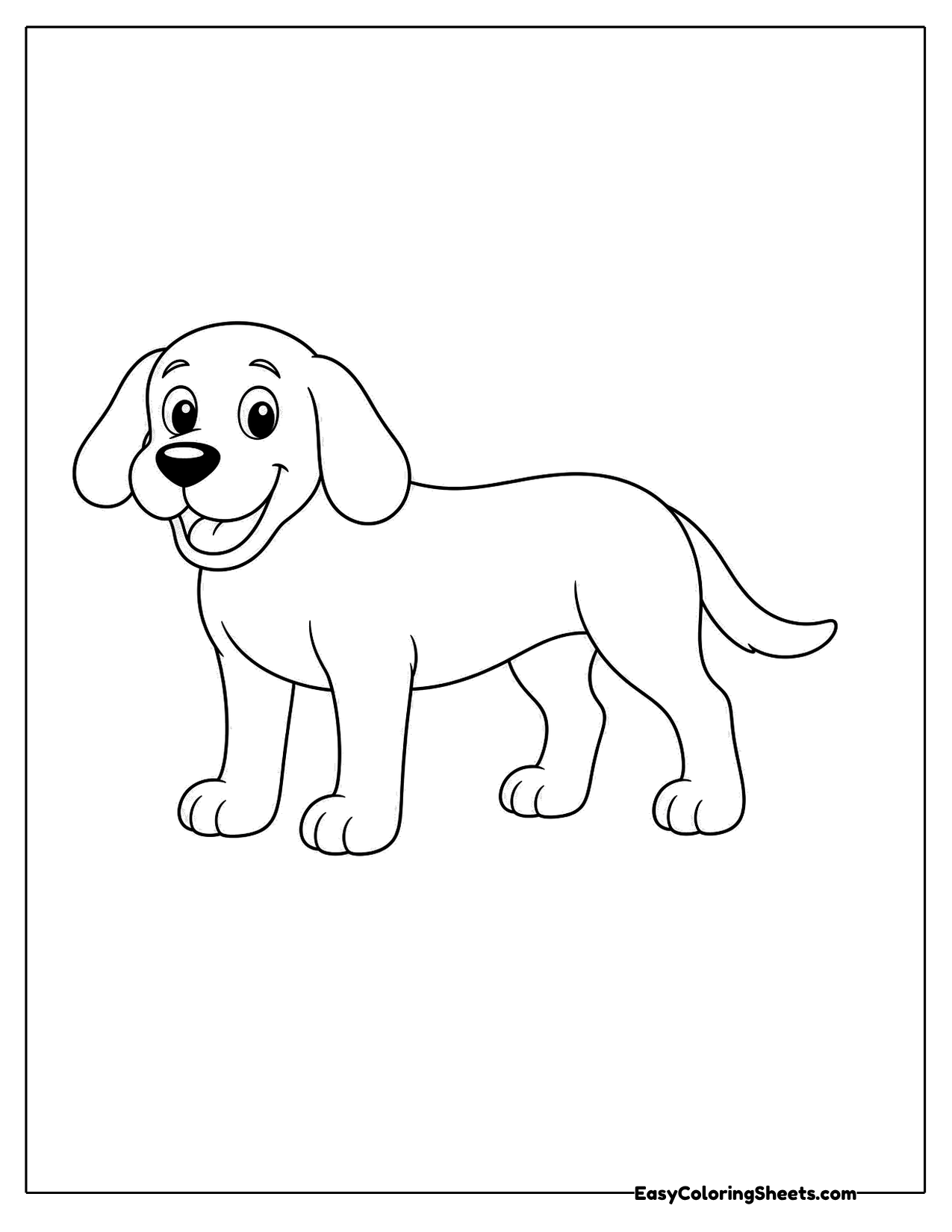 4 Clifford Coloring Pages (Free PDF Printables) | Easy Coloring Sheets