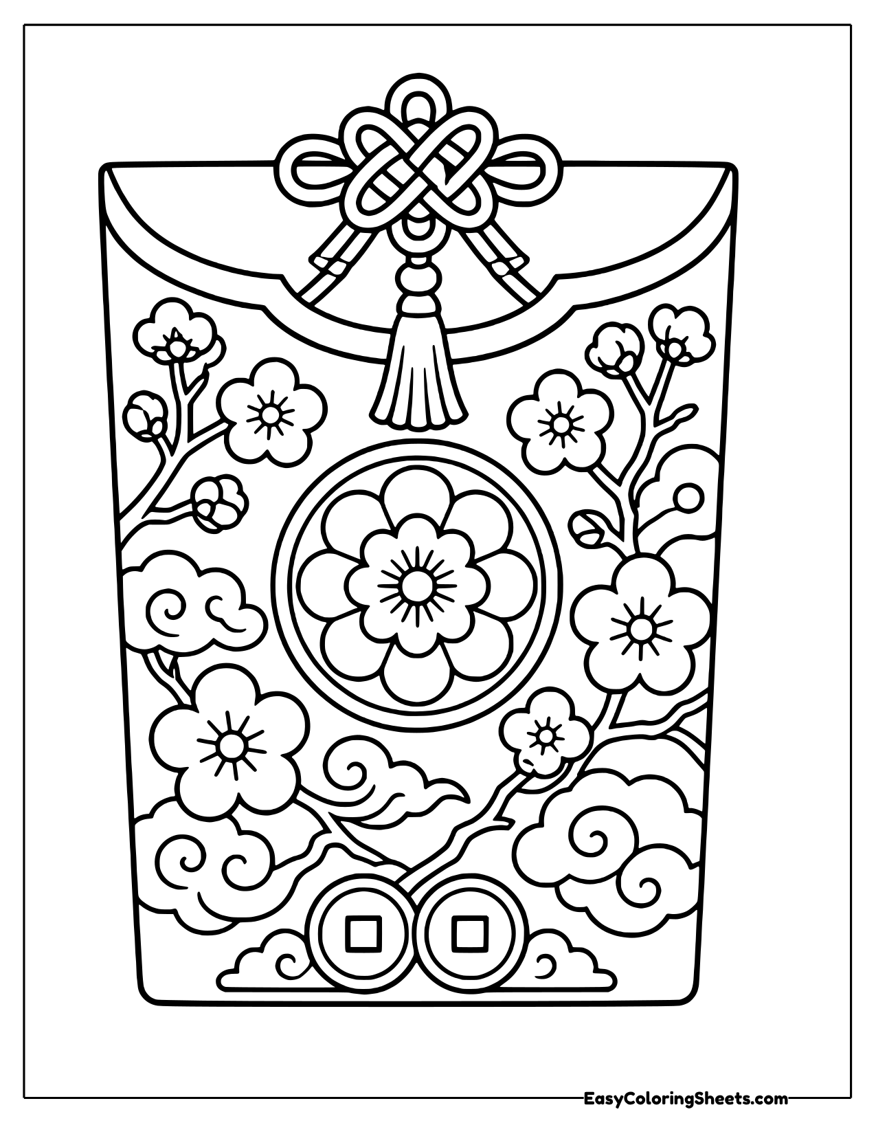 20 Chinese New Year Coloring Pages (Free PDF Printables) | Easy ...