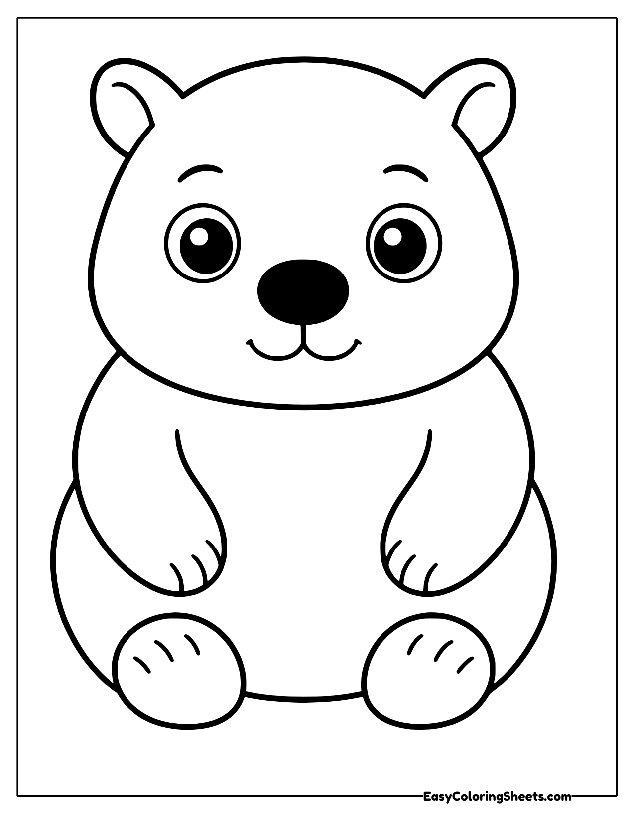 Easy chubby wombat