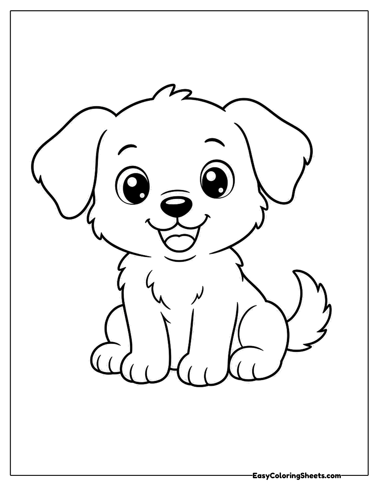 8 Cartoon Coloring Pages (Free PDF Printables) | Easy Coloring Sheets