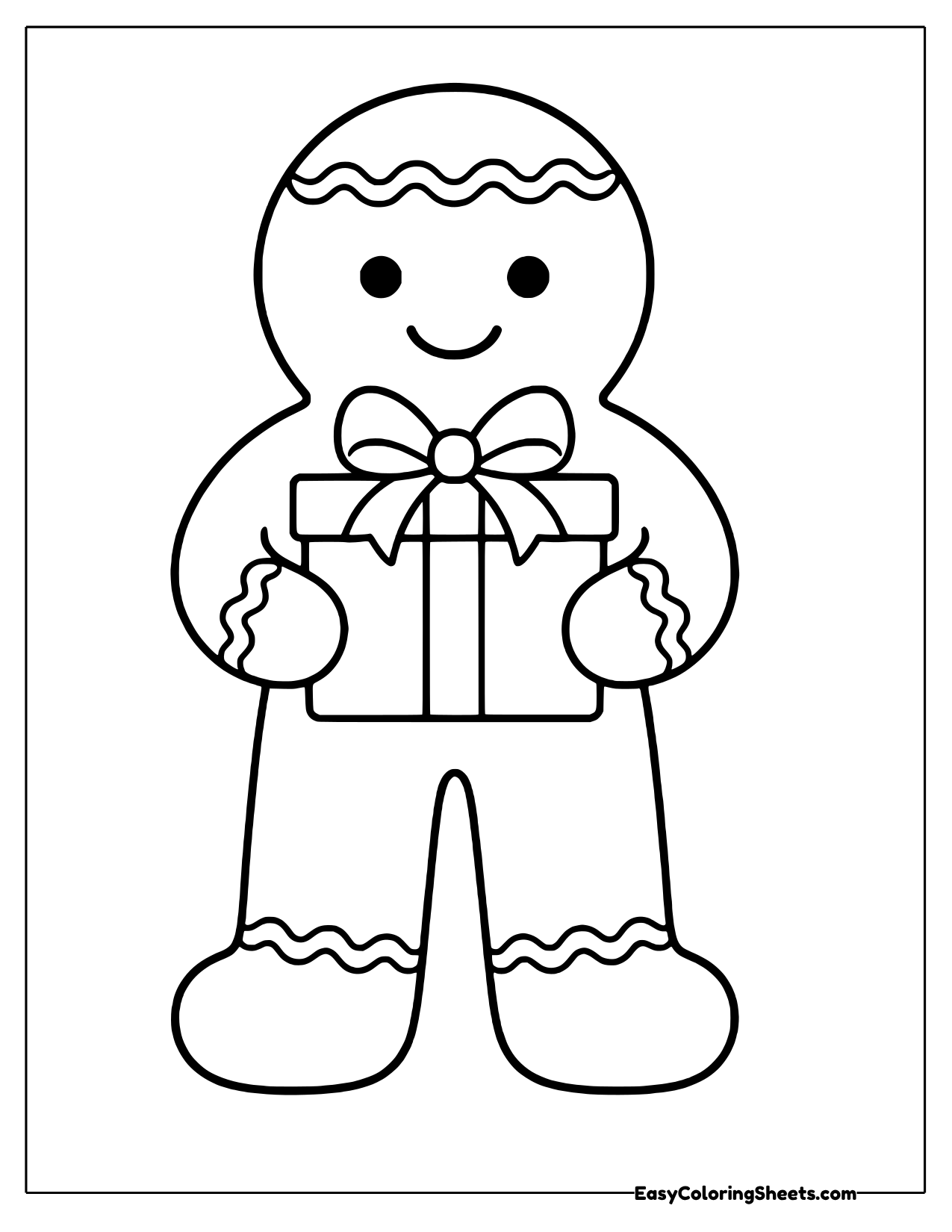 16 Gingerbread Man Templates and Templates (Free PDF Printables) | Easy ...