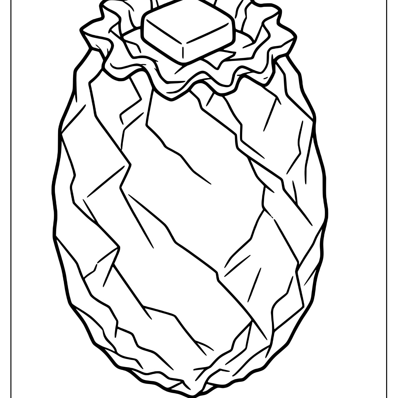 Foil wrapped baked potato topped with a pat of butter