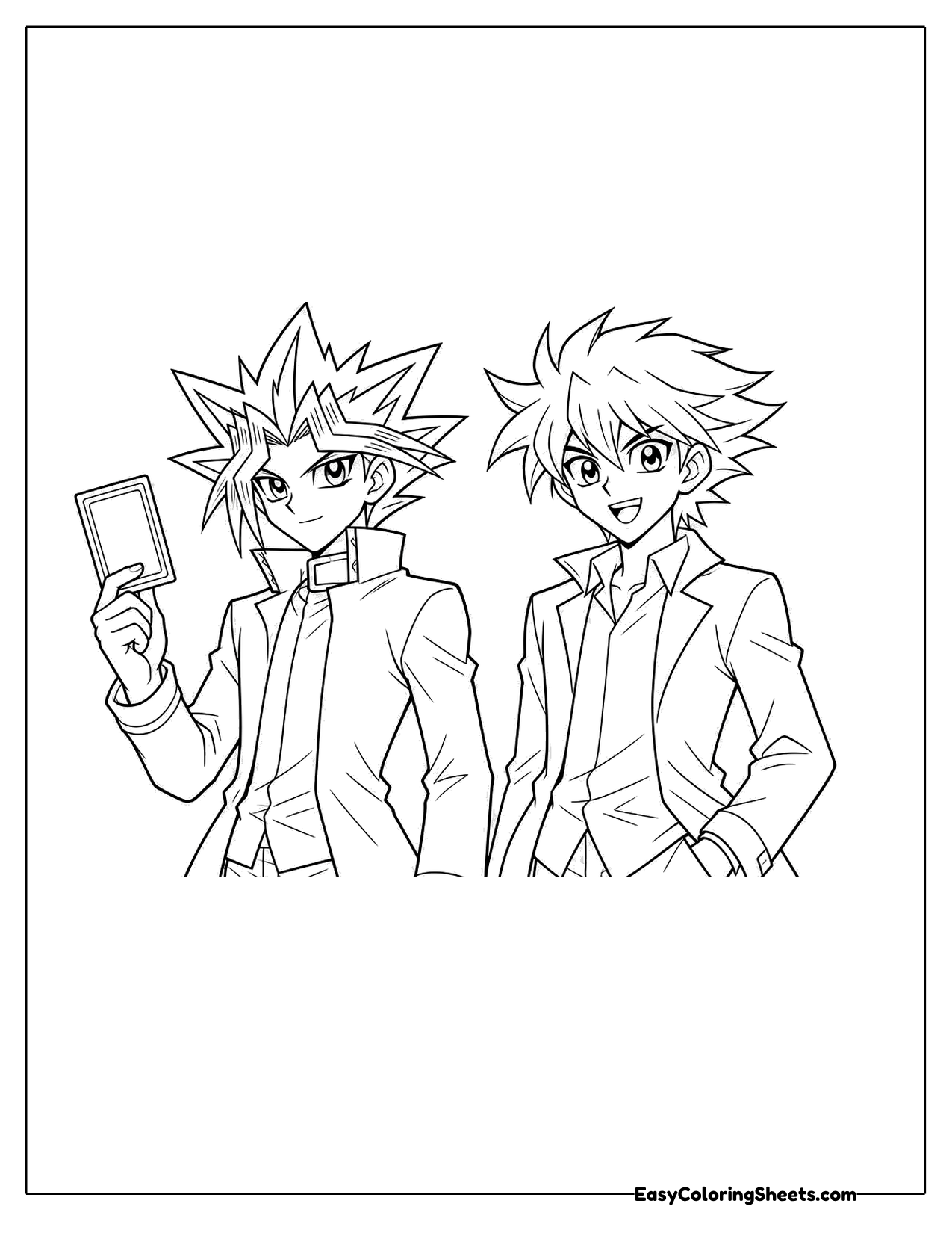Two card game friends