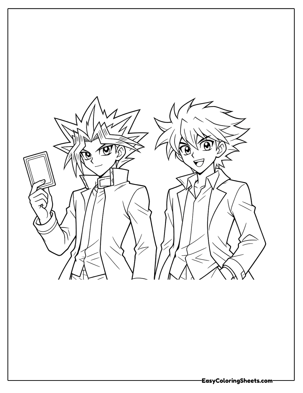 Two card game friends