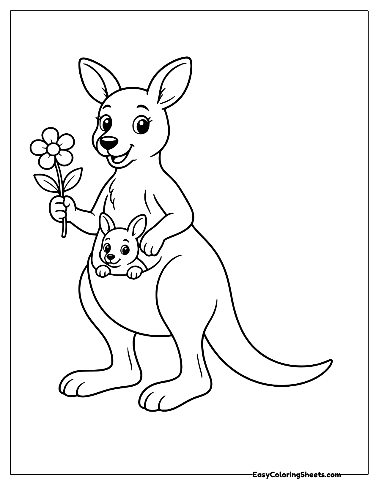 9 Mother's Day Coloring Pages (Free PDF Printables) | Easy Coloring Sheets