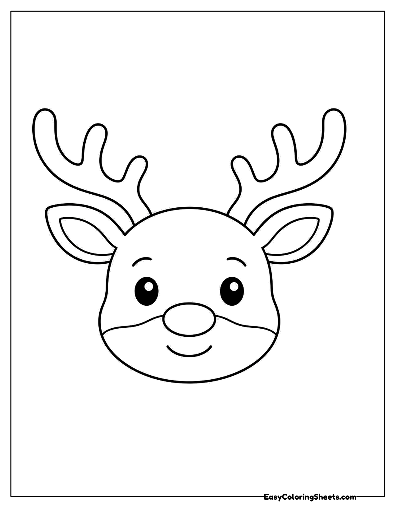 16 Reindeer Templates and Templates (Free PDF Printables) | Easy ...